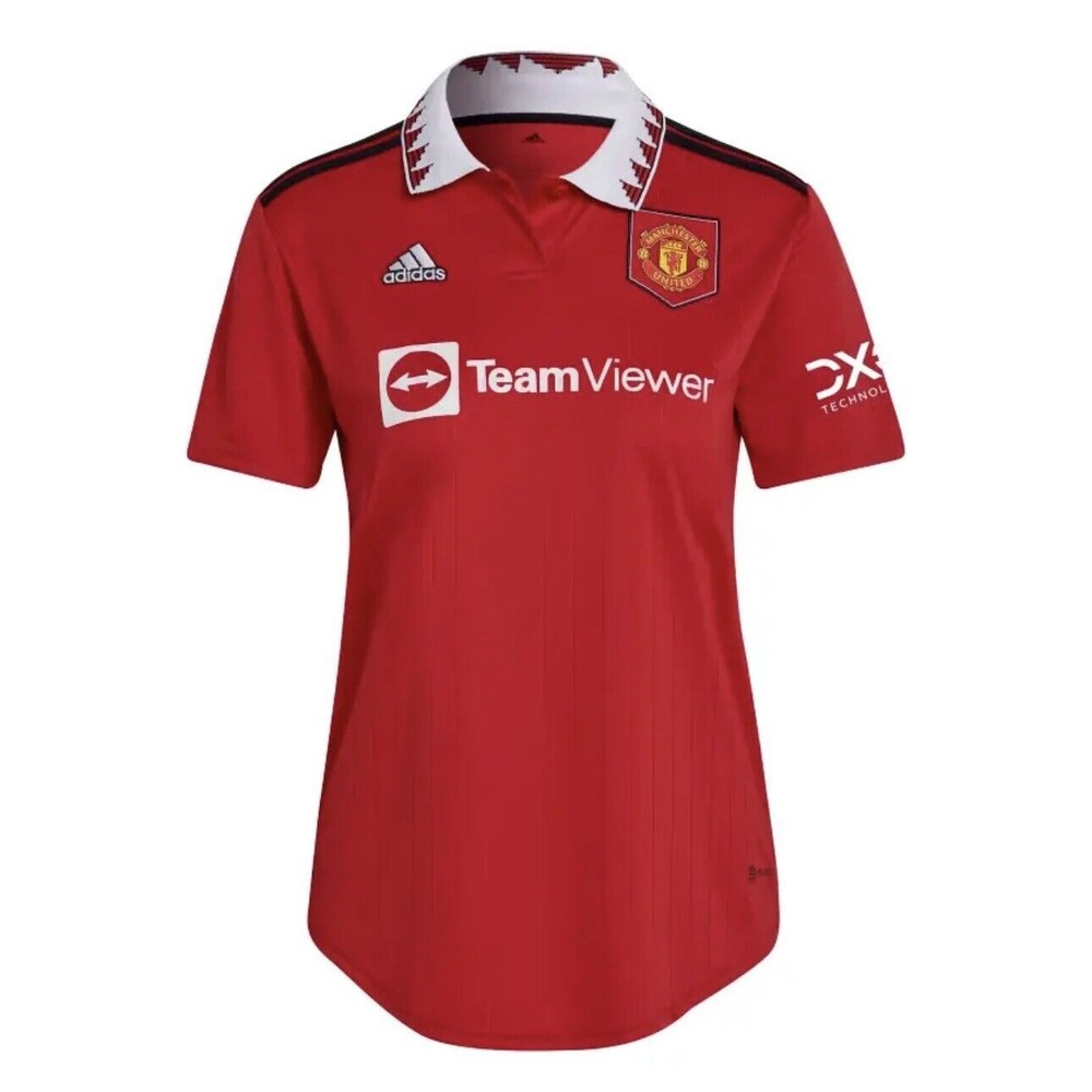 Adidas Manchester United Home Red White Jersey Women’s Size 2XL H64056 NEW